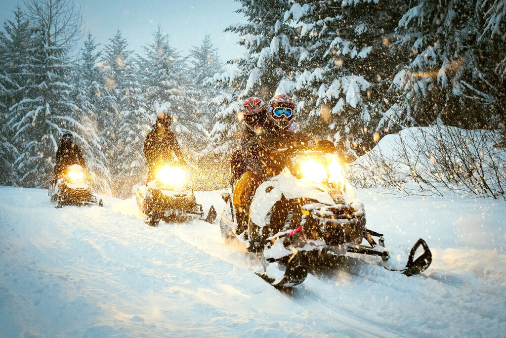 Snowmobile fun and safety